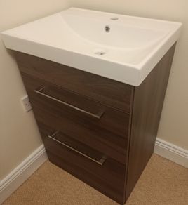 Vanity Unit, Sink and Taps