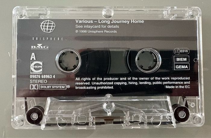 Rare emigration-themed release featuring Sinead O'Connor, Van Morrison and more. Long Journey Home. As new - looks unplayed.