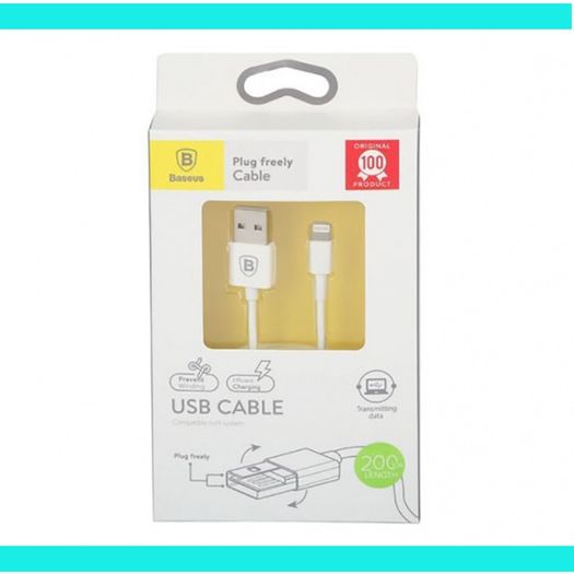 Baseus Lightning To Usb Cable 1m iPhone Charger