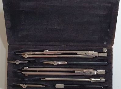 High quality metal precision drawing instruments set