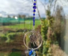 ArchAngel Michael Suncatcher Hand Crafted Freepost