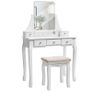 New Modern Dressing Table Set + Stool  - FREE P&P Image 3