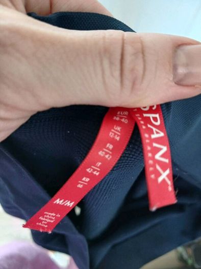 Maternity Spanx Jeans size 10 navy 8