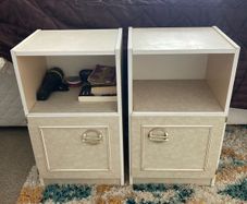 Two bedside lockers