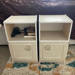 Two bedside lockers