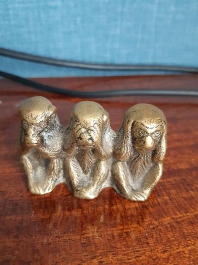 vintage brass monkeys