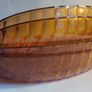 Vintage Orange 70's Leaf Shaped Plastic Bowls x 4 Image 2