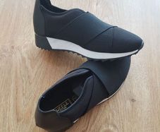 Truffle Collection Crossover Elastic Trainers