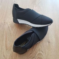 Truffle Collection Crossover Elastic Trainers