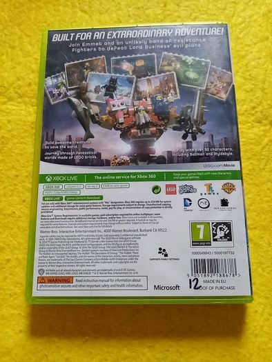 Lego The lego movie game Xbox 360 games Original