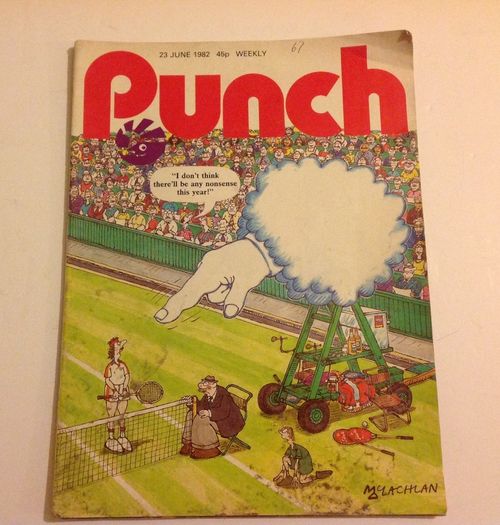 3 Vintage 1980s Punch Magazines