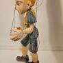 Rascal Boy Handmade Wooden Marionette Image 6