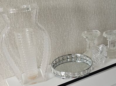 vase and candle holders