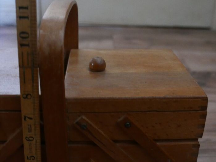 Vintage rustic wood box