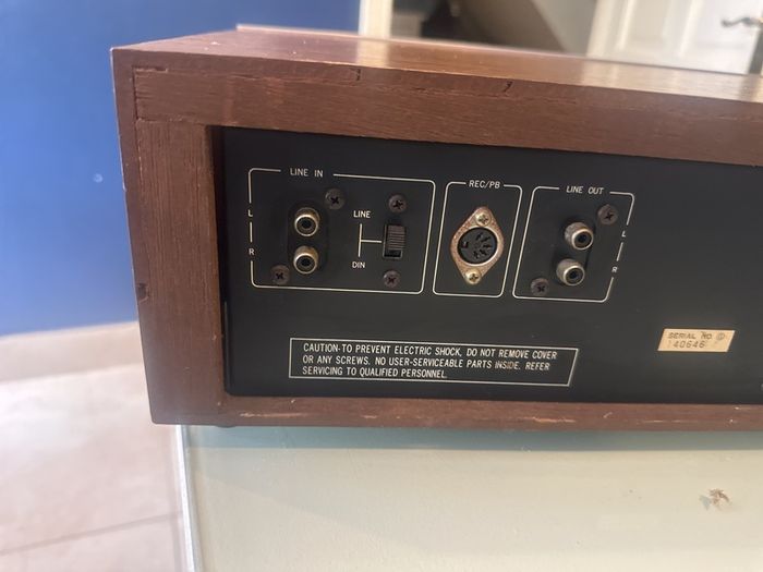 Rotel stereo cassette tape Deck RD-18F