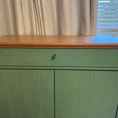 IKEA Stockholm 2 Door & 1 Drawer Cabinet - Green inet