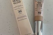 IT Cosmetics CC Nude Glow Medium Coverage Skin Tint &amp; Brightening Glow Serum in shade Fair - New / Boxed