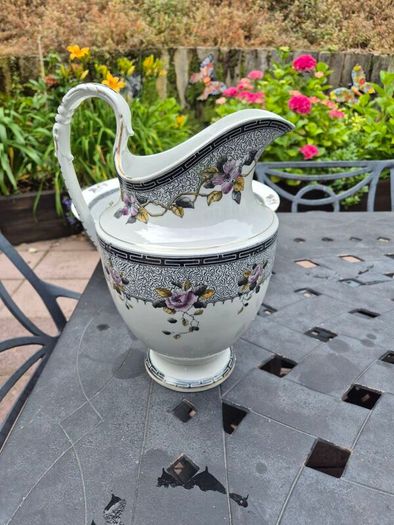 Mid Century Wash Basin and Jug