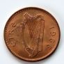 Ireland 1966 UNC Half Penny Irish 1/2 Phingin coin Image 2