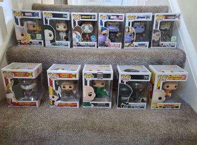 Various Funko Pops