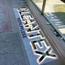 Mirror Gold Backlit 3D Letters - Custom Halo-Lit Stainless Steel Signage Image 2