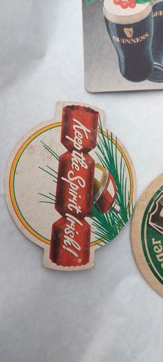 20 x vintage beer mats ,nice collection,,see pictures for condition ,sold as seen ,price includes post to anywhere in Ireland thank you, Job lot
