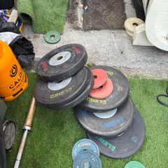 weights and gym equipment