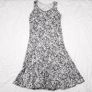 Roman Originals Black White Metallic Monochrome Abstract Print Sleeveless Midi Dress 16UK/44EU Image 6