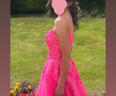 pink debs dress