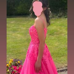 pink debs dress