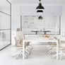 IKEA LANGFJALL Conference  office Chair  Gunnared Beige/White good  Condition Image 4