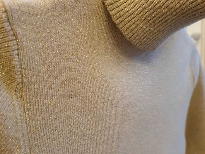 Zara Gorgeous Gold Knit Girl's Jumper Age 10 Yr