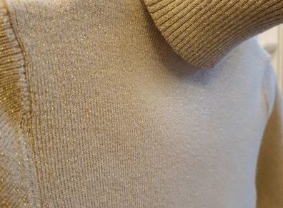 Zara Gorgeous Gold Knit Girl's Jumper Age 10 Yr