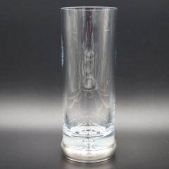 Hallmarked Krosno Silver Large Cylinder Vase (Broadway Silver)
