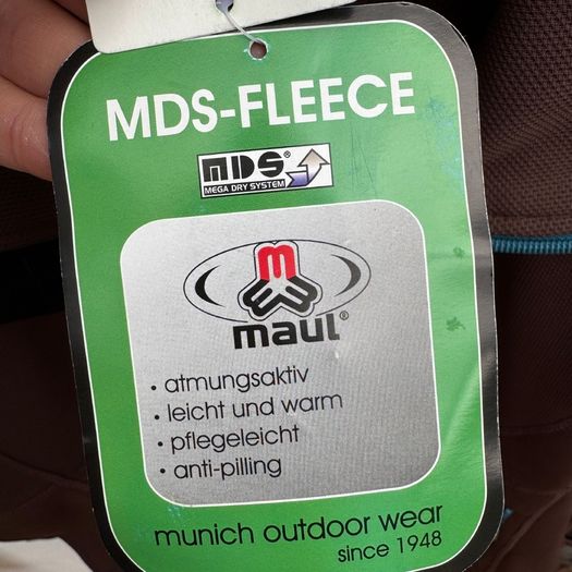 Maul Villach outdoor fleece jacket - Brown - Size S