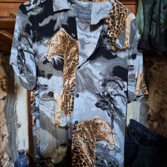 Men's leopard shirt size XS