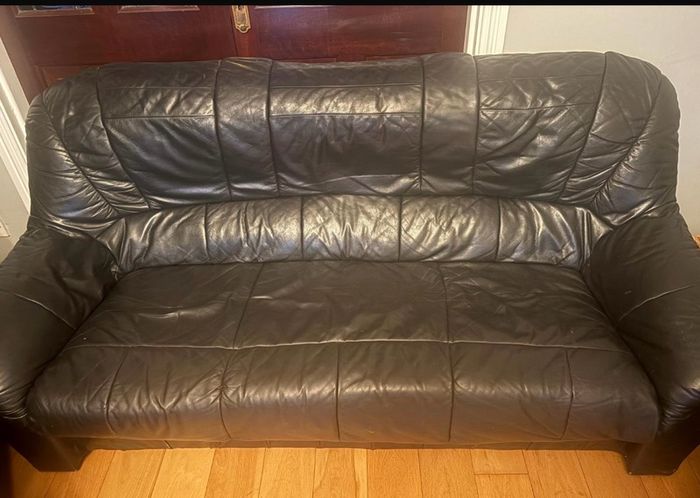 3 piece leather couch