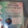 unicorn poster and paint book Image 3