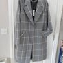 River Island  smart Longline Jacket size 12/14 Image 9