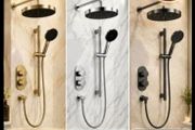 Concealed valve shower kits Chrome/brushed brass/gunmetal