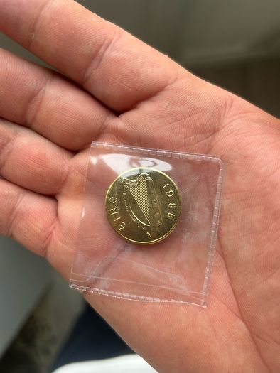coin 20p 1985 reproduction