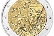 Belgium 2 Euro Commemorative Coin 2022 - Erasmus. Uncirculated.
