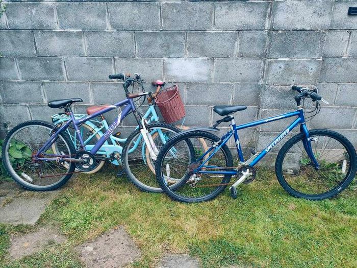 Scrap metal bikes