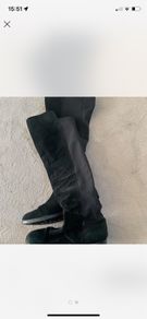 Carvela Black Suede Boots
