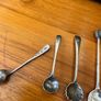 Antique Silver Plated Spoons & Napkin Ring Image 6