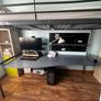 IKEA svarta loft bed with desk 90x200 cm Image 3