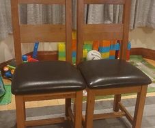 8 Oak Dining Chairs
