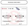 Brembo Prime Line break pads P50 102 Image 6