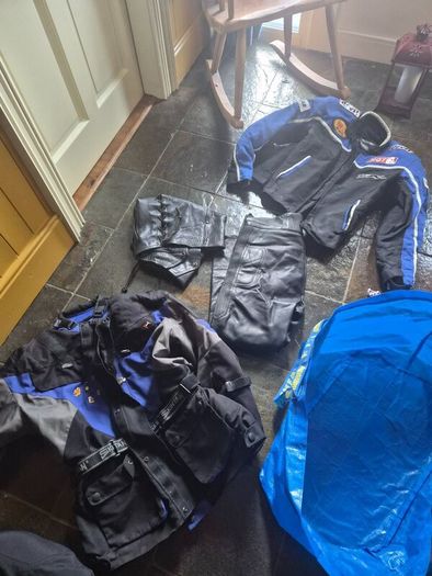 Motorbike jackets n trousers