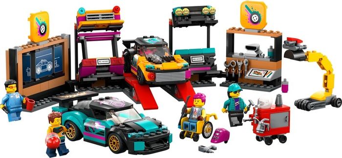 lego City 60389 Custom Car Garage